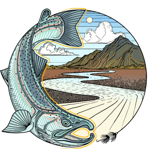 Alaska Fly Fishing Goods Logo