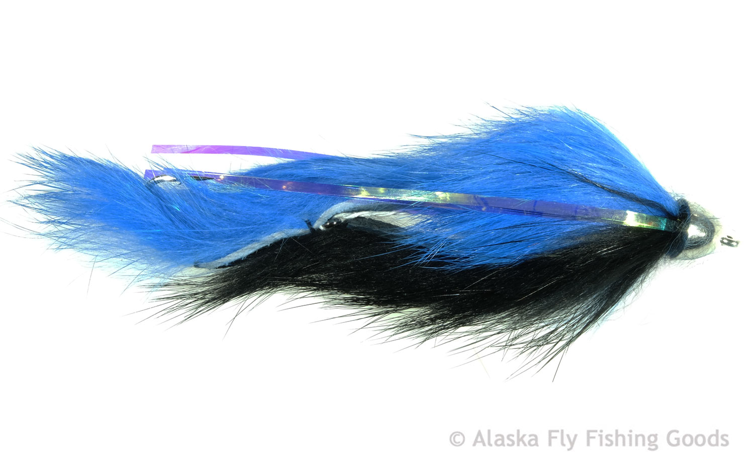Dolly Llama - Steely Blue & Black - Dolly Llama Flies - Alaska Fly Fishing  Goods