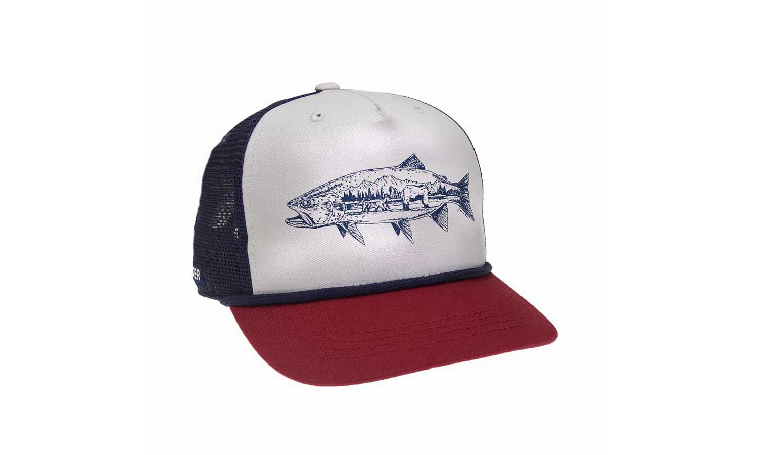 Rep Your Water - Grizzly Trout 5-Panel - Hats - Alaska Fly Fishing Goods