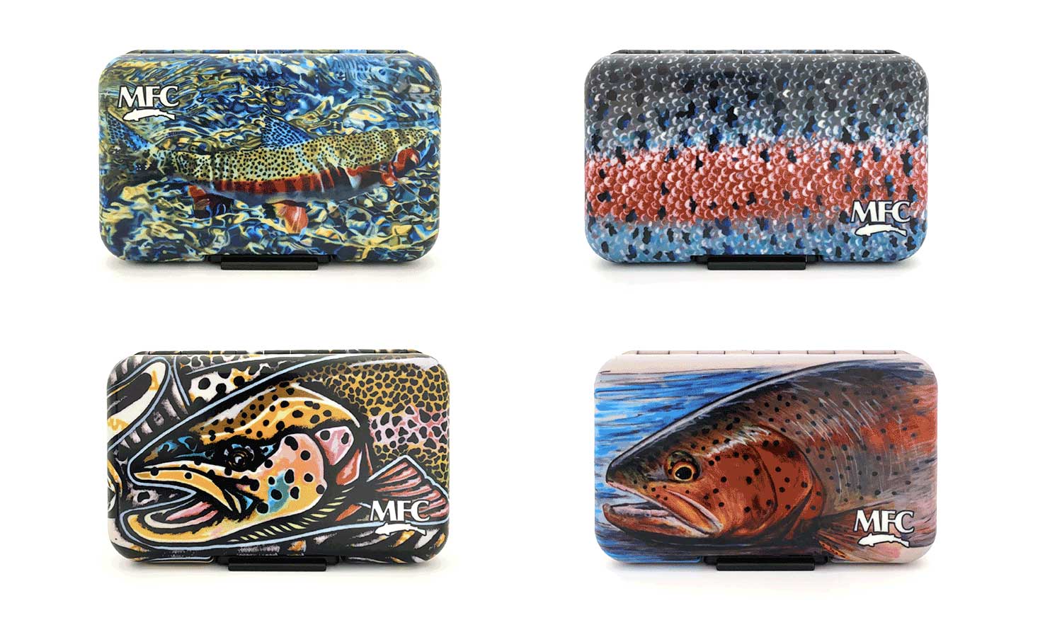 Artist Series Poly Fly Boxes - Featured products - Alaska Fly Fishing Goods