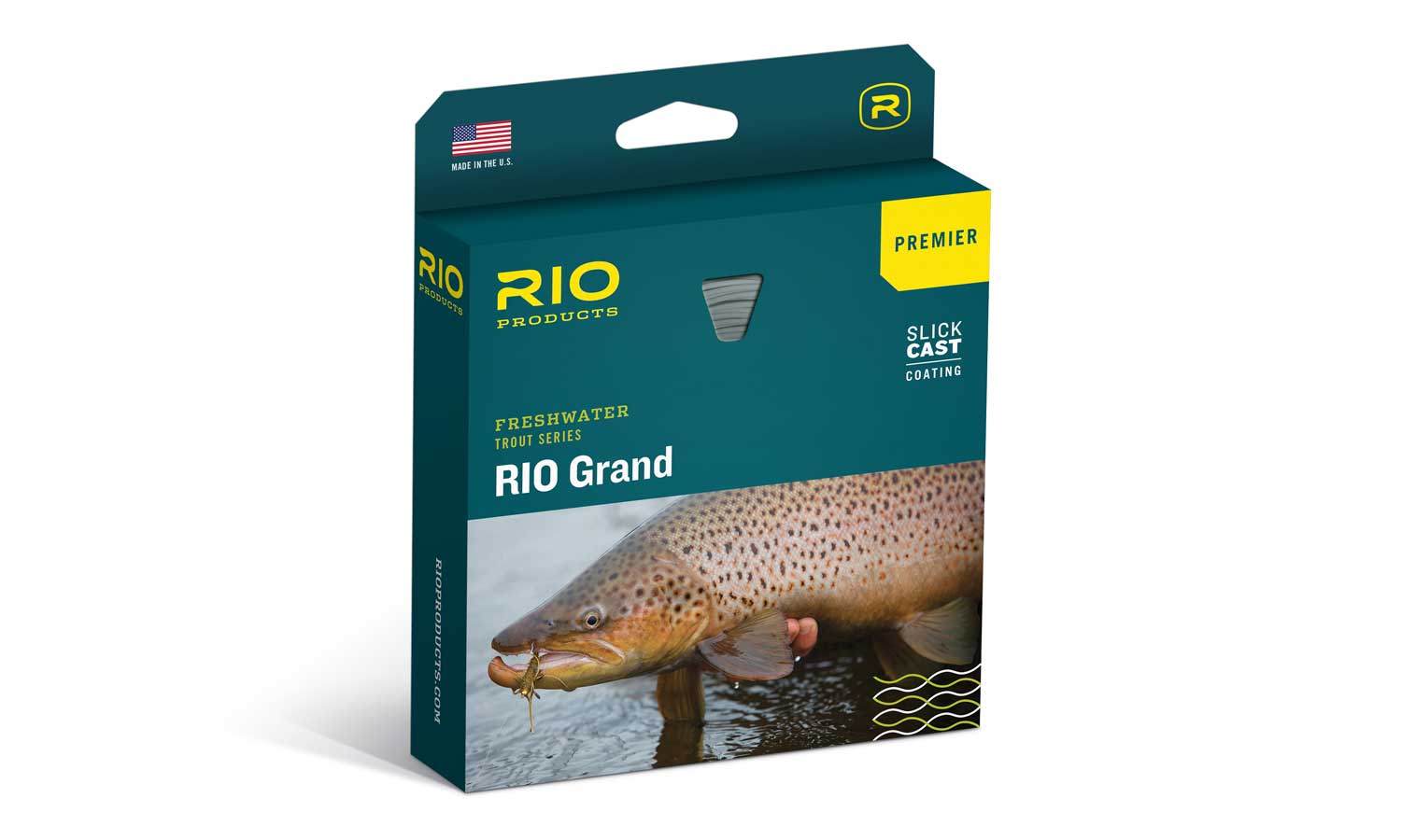 Rio Grand WF8F  Fly Line Bright Green As Pictured freshwater 