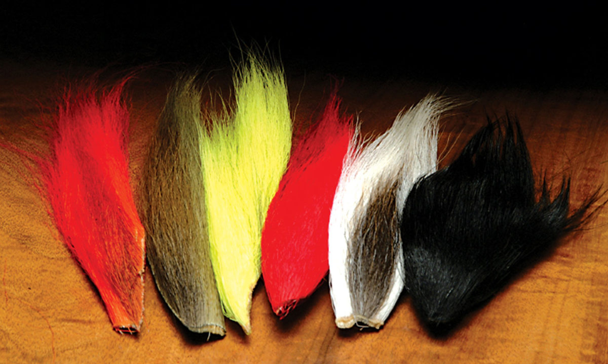 Bucktails Prime Quality Bucktail & Hair Alaska Fly Fishing Goods