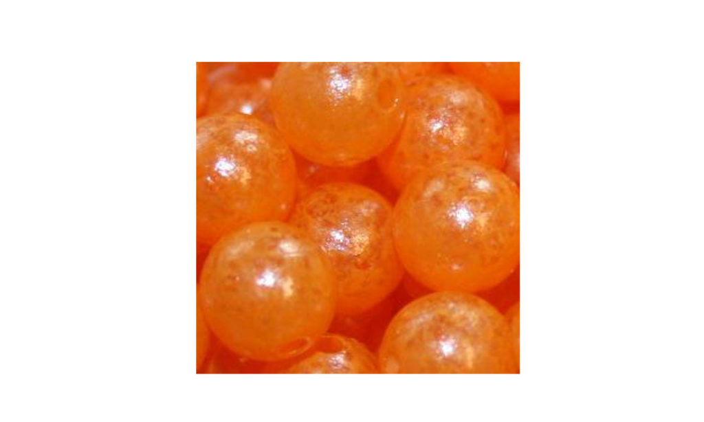 Mottled Mango Trout Bead BEADS Alaska Fly Fishing Goods