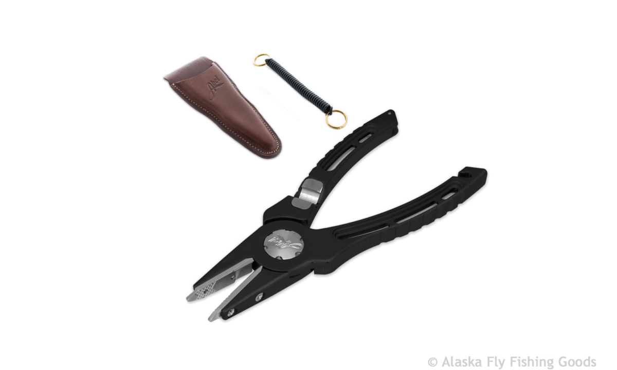 Abel Pliers Black GIFTS Alaska Fly Fishing Goods