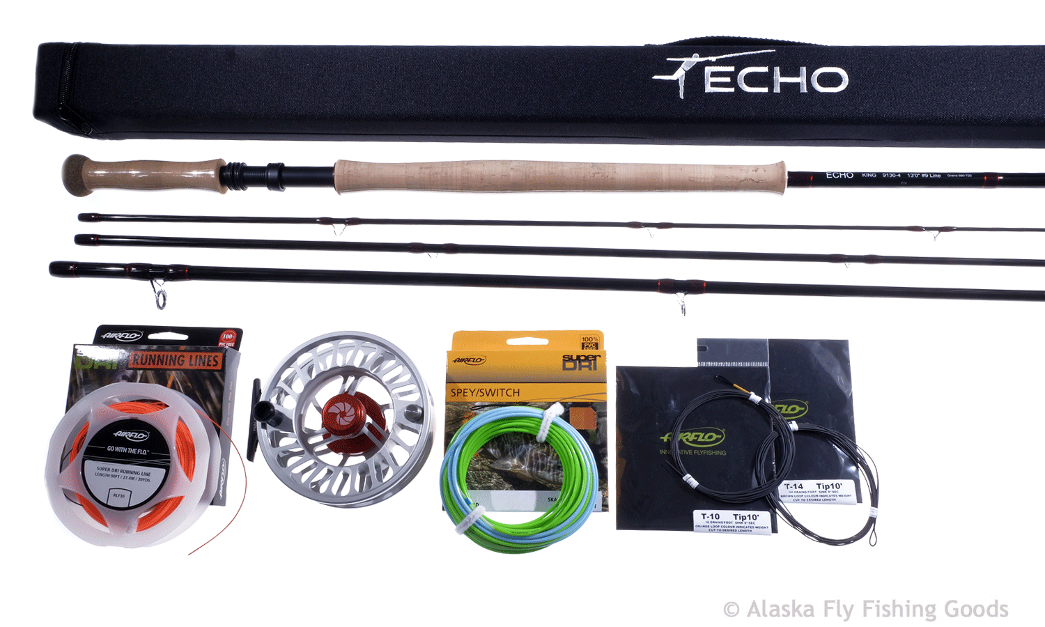 Echo King Salmon Spey Rod Package