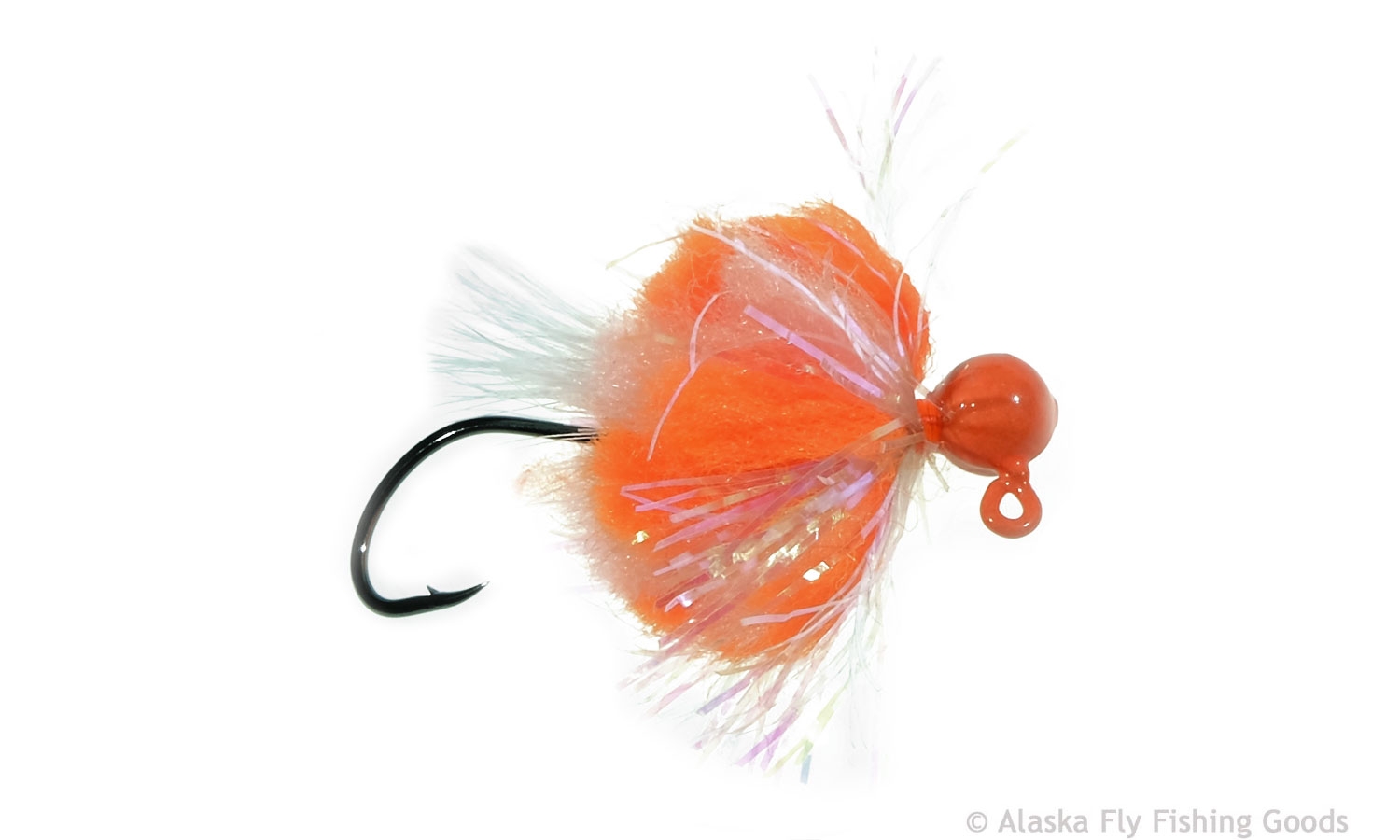 Fat Albert - Orange & Salmon #1/0 - Alaska Fly Fishing Goods