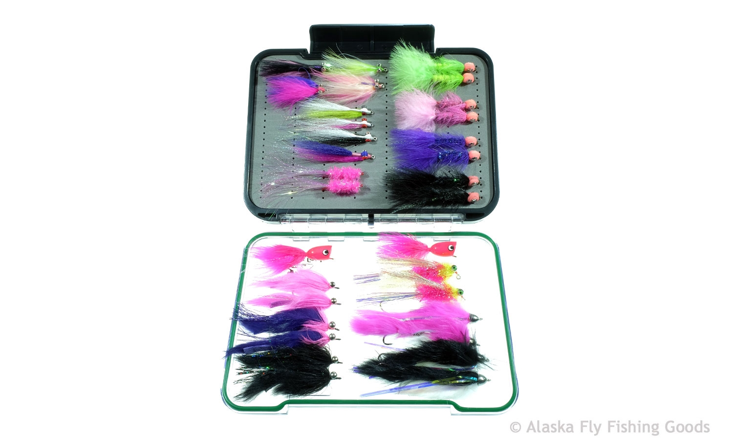 Silver Salmon Fly Selection